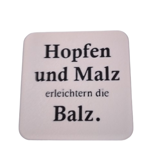 Untersetzer Hopfen und Malz